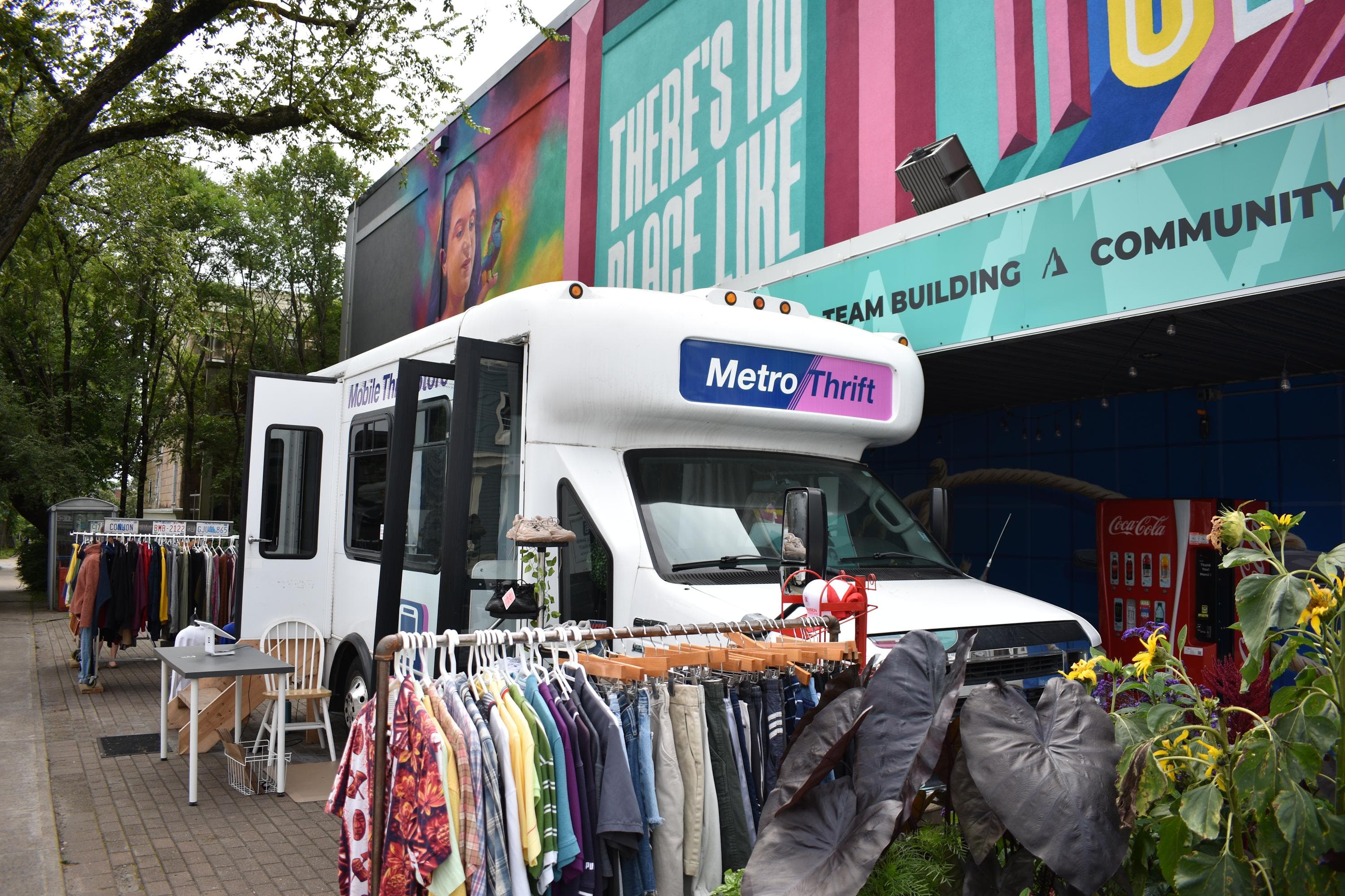 View of the Thrift Bus